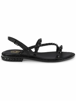 Ash Studded Leather Strappy Sandals