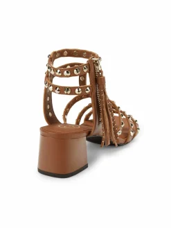 Ash Studded Leather Tassel Sandals