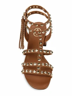 Ash Studded Leather Tassel Sandals