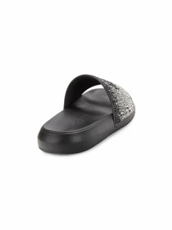 Alexander McQueen Studded Logo Slides