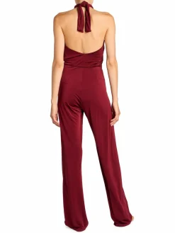 Women Johanna Ortiz Submerged Crisscross Halterneck Jumpsuit