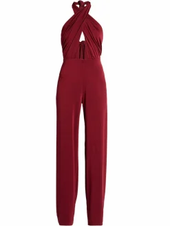 Women Johanna Ortiz Submerged Crisscross Halterneck Jumpsuit
