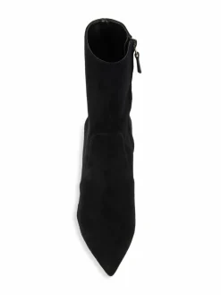 Stuart Weitzman Suede Ankle Booties