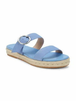 Stuart Weitzman Suede Espadrille Sandals