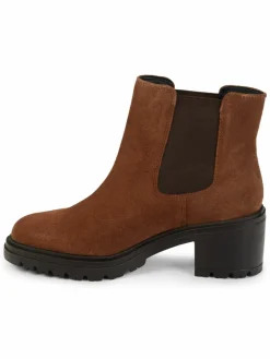 Geox Suede Heel Chelsea Boots