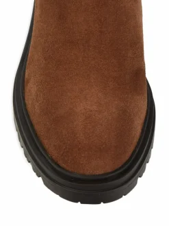Geox Suede Heel Chelsea Boots