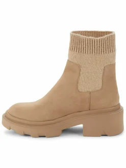Sanctuary Suede Plaform Sock Booties