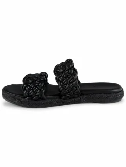 Vince Sullivan Braided Leather Flat Sandals