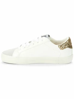 Vintage Havana Summer Star Patch Perforated Sneakers