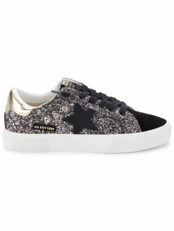 Vintage Havana Sumter Star Glitter Platform Sneakers