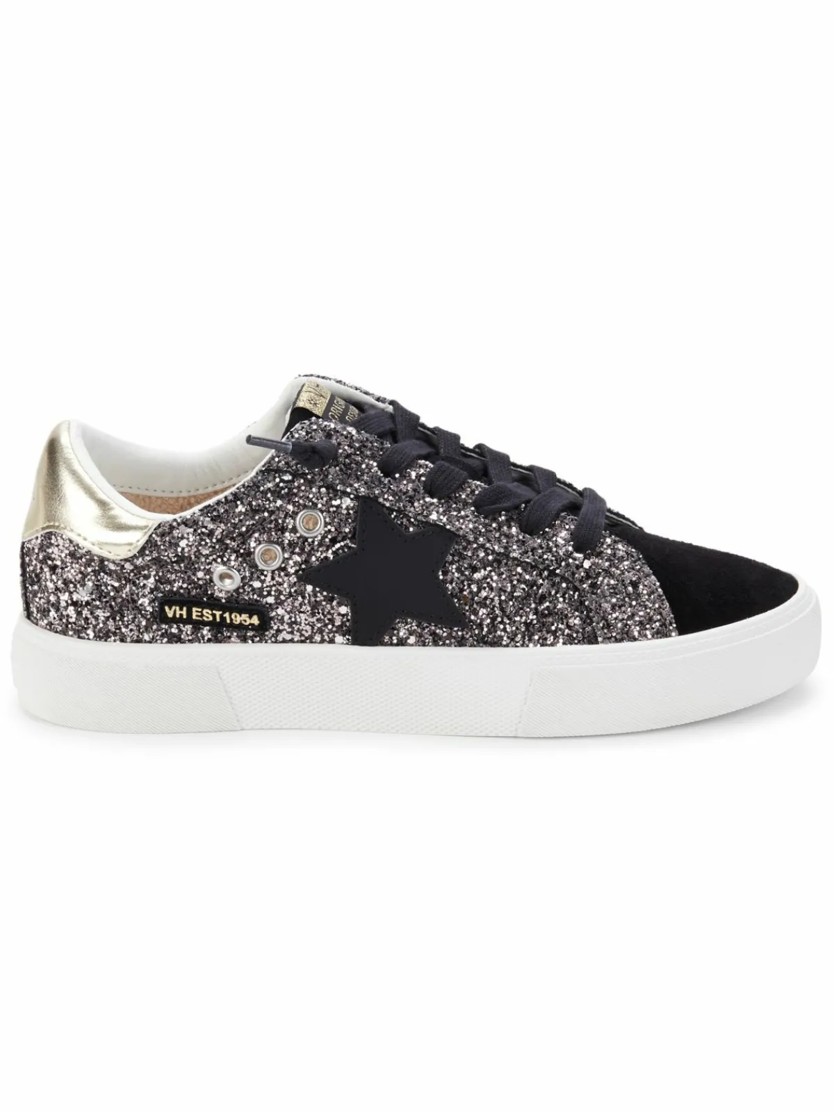 Vintage Havana Sumter Star Glitter Platform Sneakers