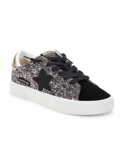 Vintage Havana Sumter Star Glitter Platform Sneakers