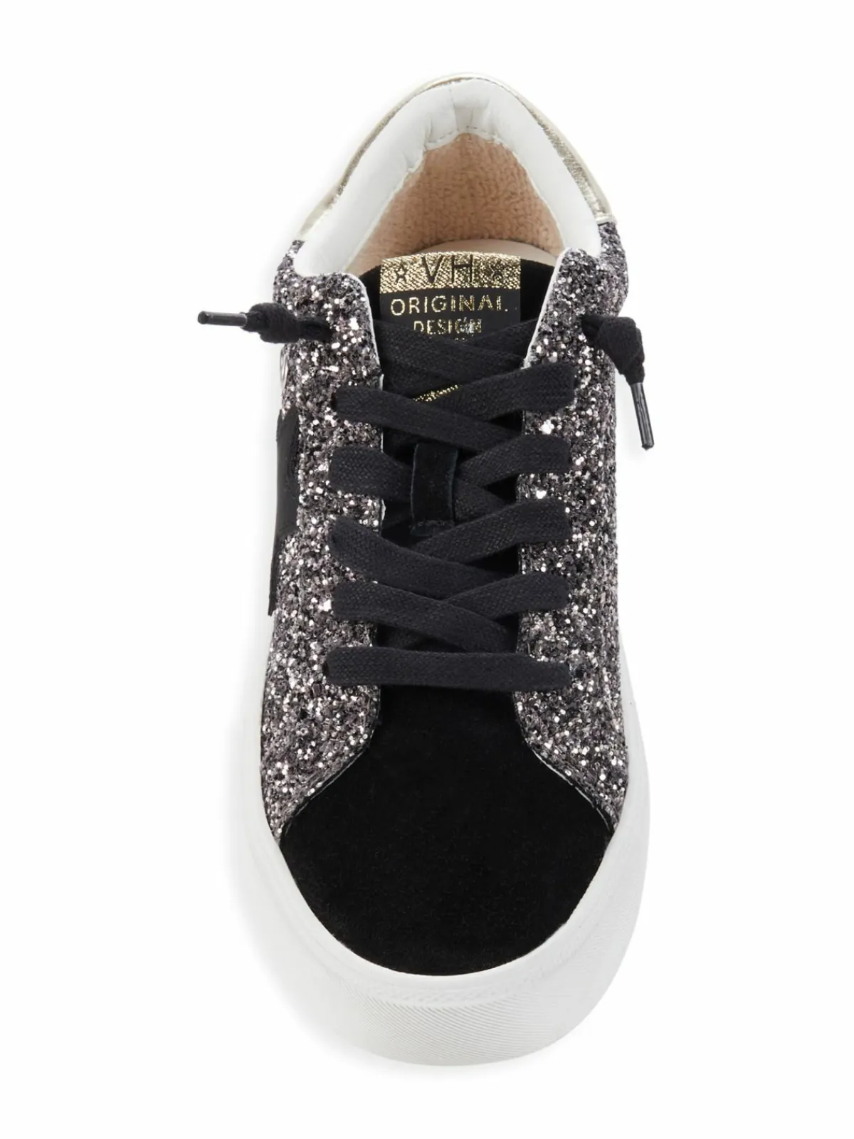 Vintage Havana Sumter Star Glitter Platform Sneakers