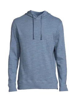 Faherty Brand Sweatshirts & Hoodies|Sunwashed Cotton Hoodie Typhoon Blue