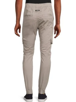 Zanerobe Pants|Sureshot Slim Fit Cargo Joggers Cement