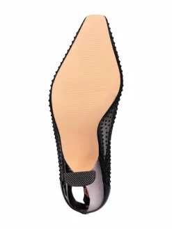 Lady Couture Sweet Rhinestone Embellished Mesh Pumps