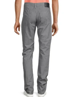 AG Jeans Linen|Tailored Fit Linen Blend Jeans Sulfur Fog Grey
