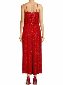 Women RACHEL Rachel Roy Tara Sequin Jumpsuit