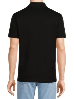 Versace Polos|Taylor Fit Logo Embroidery Polo