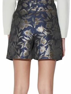Women Walter Baker Taylor Metallic Floral Shorts