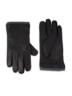 Bruno Magli Scarves & Gloves|Tech Leather Gloves Black