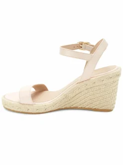 Stuart Weitzman Teddi Espadrille Wedge Heel Sandals