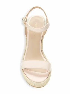Stuart Weitzman Teddi Espadrille Wedge Heel Sandals