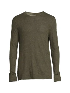 Zadig & Voltaire Cashmere|Teiss Slubbed Cashmere Sweater Khaki
