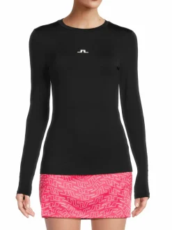 Women J.Lindeberg Tekla Logo Long Sleeve Tee