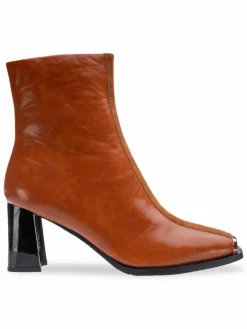 Lady Couture Tempo Block Heel Ankle Boots