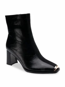 Lady Couture Tempo Block Heel Ankle Boots