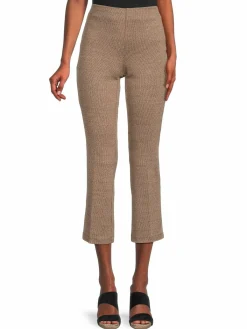 Women Saks Fifth Avenue Textured Cropped Pants