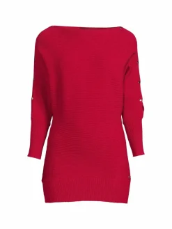 Women Ellen Tracy Textured Long Sweater
