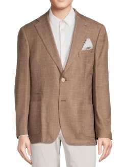 Tallia Blazers & Sportcoats|Textured Sportcoat Cocoa