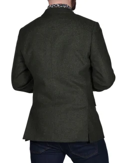 Original Penguin Blazers & Sportcoats|Textured Wool Blend Blazer Olive