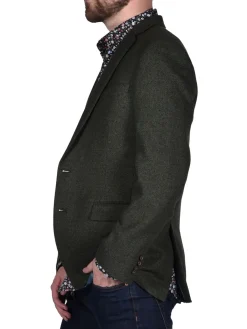 Original Penguin Blazers & Sportcoats|Textured Wool Blend Blazer Olive