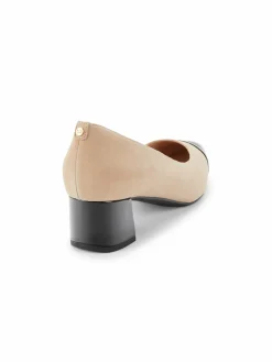 Cole Haan The Go To Cap Toe Suede Pumps