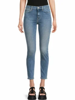 Women Current Elliot The Stiletto Mid Rise Ankle Jeans