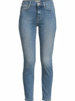 Women Current Elliot The Stiletto Mid Rise Ankle Jeans