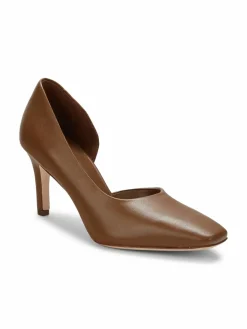 Vince Tiana Point-Toe Leather Pumps