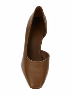 Vince Tiana Point-Toe Leather Pumps