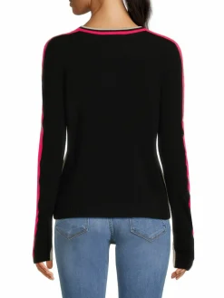 Women Lisa Todd Tipped Wool & Cashmere Sweater