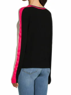 Women Lisa Todd Tipped Wool & Cashmere Sweater