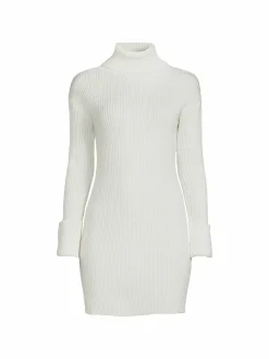 Women Renee C. Turtleneck Bodycon Mini Sweater Dress