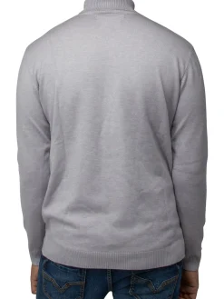 X Ray Sweaters|Turtleneck Sweater Grey