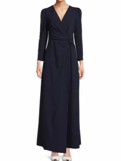 Women DKNY Twist Front Gown