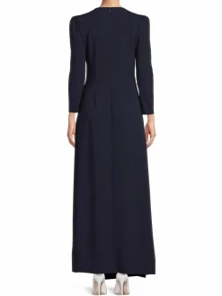 Women DKNY Twist Front Gown