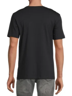BOSS Tees|Two Tone Logo Tee Navy