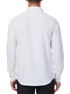Hyden Yoo Linen|Tyler Linen Blend Sport Shirt White