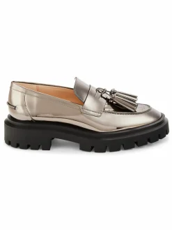 Stuart Weitzman Ultra Lug Tassel Loafers